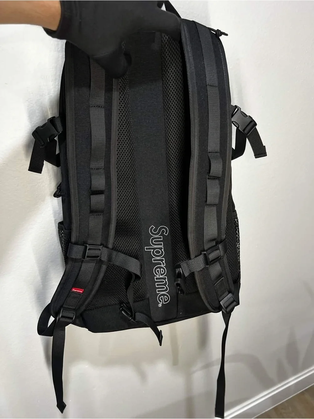Supreme Black Backpack SS20 in Excellent Condition